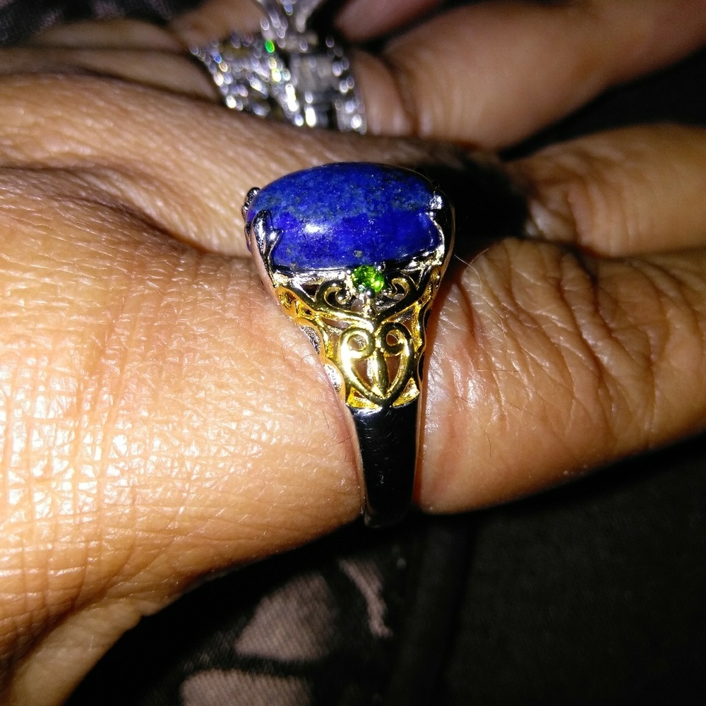 BEAUTIFUL lapis ring - Picture 3 of 4